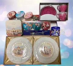 お値下げ‼️東京ディズニシーミラコスタウエディングプレートセットその他グッズ!!