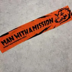 MAN WITH A MISSION タオル オレンジ　タナパイ　マンウィズ