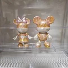ミッキー & ミニー 陶器置物 2体セット