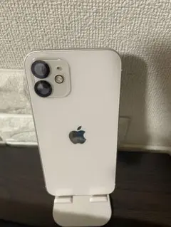 iPhone12 本体 ホワイト 画面ひび割れ有り