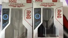松吉輝宗プロ レイジー仕様 CONDOR AXE スモールL 黒＆クリアブラック