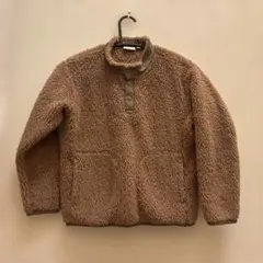 美品　ユニクロ　ボアフリース　130 ブラウン　 ホワイトマウンテニアリング