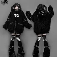 ♥Dimmoire♥グルーミーコラボパーカー♥ブラック♥タグなし♥ ♥Dimmoire♥グルーミーコラボパーカー♥ブラック♥タグなし