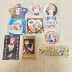 A3! 小説 スポライ プライズ 缶バッジ アクリルバッジ 万里 10点セット