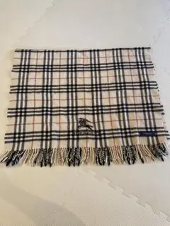 訳あり　BURBERRY ノバチェック ストール マフラー　膝掛けのサムネイル
