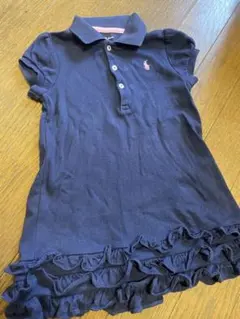 ラルフローレン　女の子　半袖　ポロシャツ　ロング丈　24M