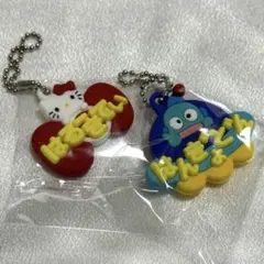 ハローキティ　ハンギョドン　ガチャ　ストラップ　サンリオ　メルヘン工房