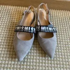 パンプス　サンダル　ミュール　レディース 24 グレー