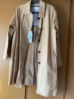 新品タグ付き　ベージュステンカラーコート