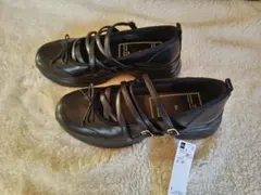 GU rokh メリージェーンシューズ　ブラック　Lサイズ