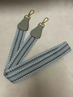 ジグザグパターンショルダーストラップ