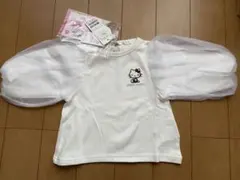 petit main ハローキティ チュール袖 トップス 80