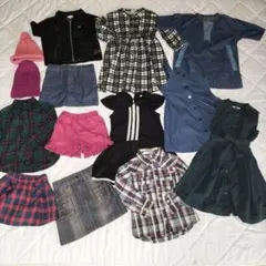 まとめ売り 14点　110cm 女の子　古着　福袋　子供服　女児