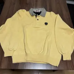 【希少】90s マックレガー ポロニット セーター M イエロー 日本製