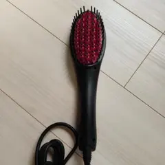 ブラシ型ストレートヘアアイロン