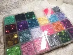 スパンコール　ハンドメイド用品　大量　まとめて　5ｍｍサイズ　⑤