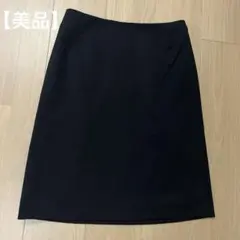 【AOKI】 究極の就活 マイナビコラボ 黒無地タイトスカート9号セットアップ可のサムネイル