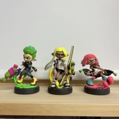 スプラトゥーン フィギュア 3体セット　amiibo