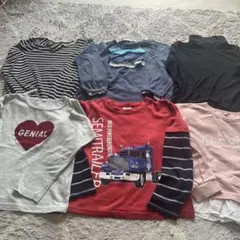 130cm ロンT ヒートテック　まとめ売り6点