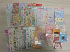 タイルシール　おはじきシール　ぷっくり系シールなど　まとめ売り38種