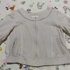axes femme ベージュ ノーカラージャケットのサムネイル