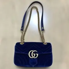 GUCCI GGマーモント　ベロア