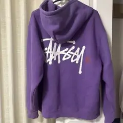 希少 STUSSY ステューシー スウェット パーカー ビッグロゴのサムネイル