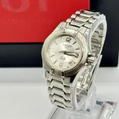 稼働品 TISSOT ティソ 腕時計 デイト ３針 P630/730 箱付きのサムネイル