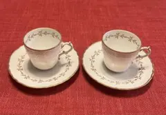 リチャードジノリ インペロジュリエッタ デミタスカップ&ソーサー2客