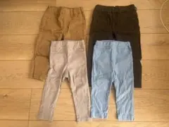 ベビーボトムス ズボン GU 80cm90cm まとめ売り