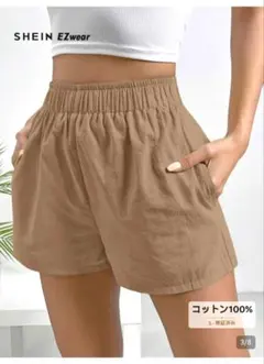 SHEIN コットン100% ショートパンツ S
