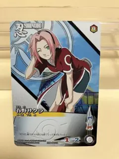 ナルト疾風伝カードゲーム 春野サクラ　忍伝-学023のサムネイル