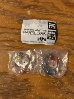 サンリオキャラクターズ なかよしドロップチャーム ハローキティ&ハローミミィ