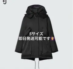 ユニクロ +J プラスJ ジルサンダー ダウンショートコート 黒 S