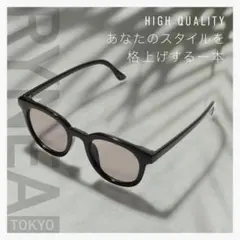 【新品】RYNEA TOKYO ファッションサングラス ブラックのサムネイル