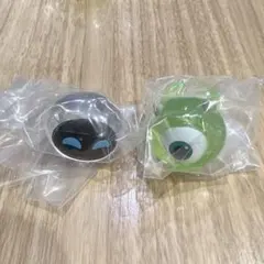 ピクサー　ファッションリング　ガチャ　ロイヤルクリア　マイク　イヴ③