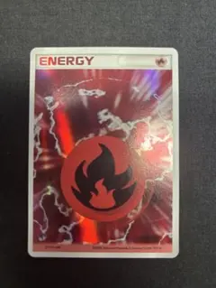 ホロンエネルギー【レア】 基本炎エネルギー（ホロン）[キラ仕様]【ポケモンカードトレカ
