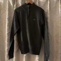 LACOSTE ハーフジップ　ニット　M