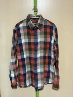 Eddie Bauer 長袖シャツ S チェック柄