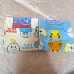 ポケモン　ウォッシュタオル　2枚組×2セット　ハンドタオル