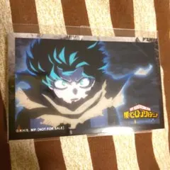 アニメイトカフェ ヒロアカ ミニフォトカード 【緑谷 出久】