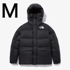 USA企画ノースフェイスブラック艶なし黒ヒマラヤンダウンジャケットパーカー