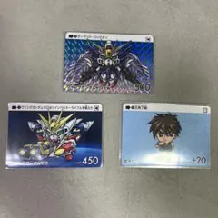 カードダス　ガンダムセレクション　Vol.4 ウイングガンダムゼロ EW セット