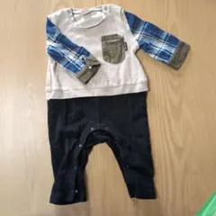 petit main 　長袖カバーオール