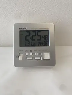 カシオ CASIO 電波時計 目覚まし時計 スヌーズ機能 温湿度計