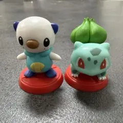 チョコエッグ　ポケットモンスター　旅立ちの3匹　【フシギダネ】【ミジュマル】