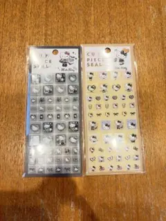 【正規品】カットピースシール　ハローキティ シールセット 2シート