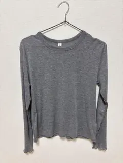 ソフトシアークルーネックT（長）