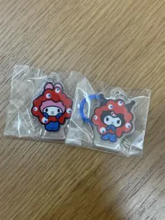 EXPO2025サンリオキャラクターズ ミャクミャクなりきり　アクリルチャーム