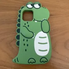 恐竜デザイン iPhone用シリコンケース